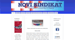 Desktop Screenshot of novisindikat.hr